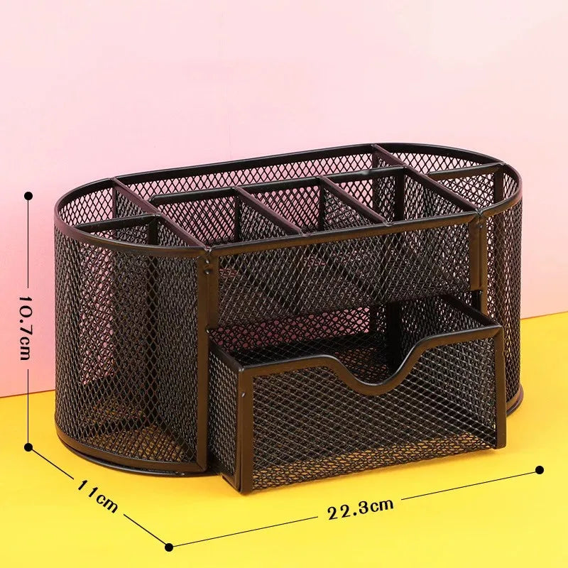 UTORIA Grid 9-Cell Metal Desk Organizer — view 4