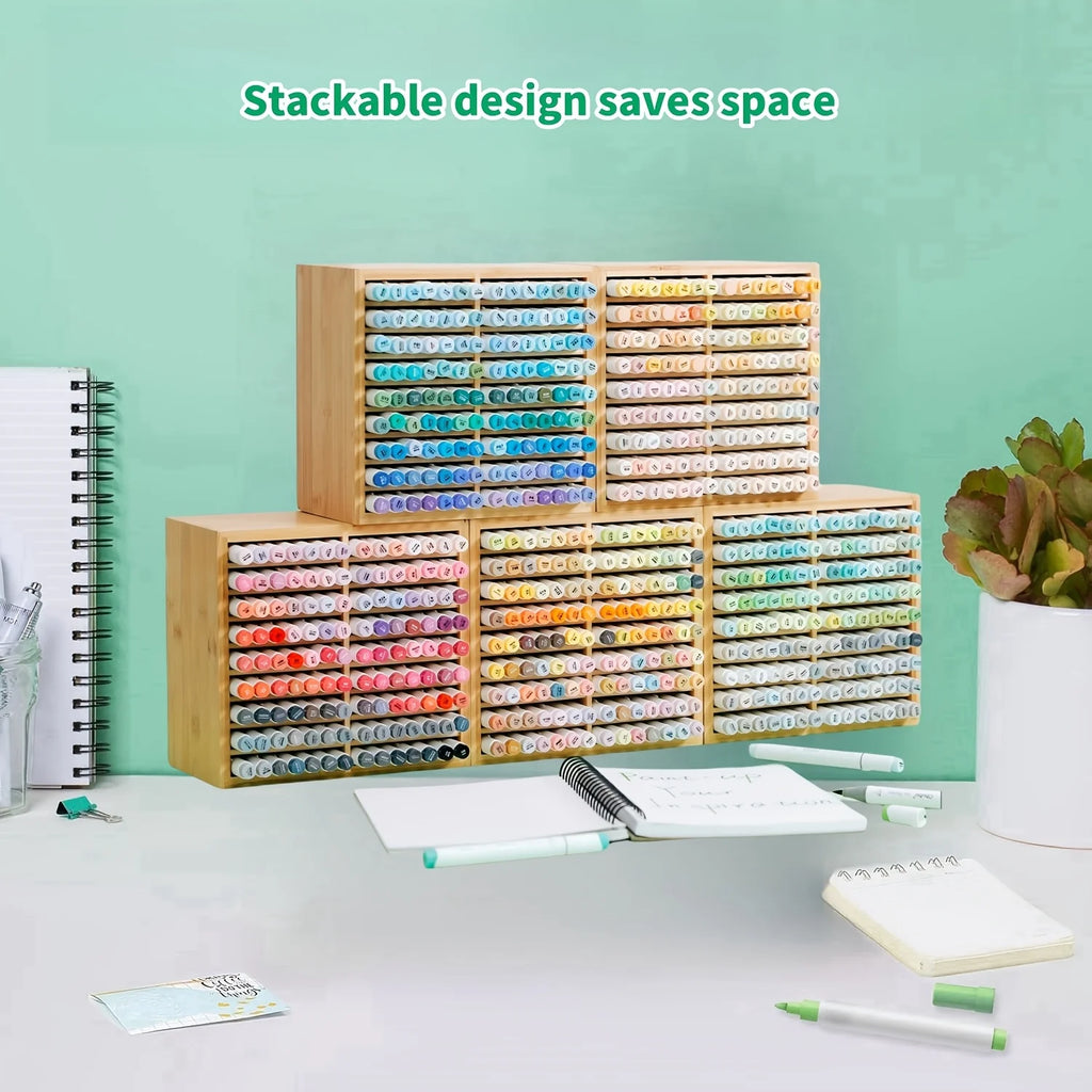 UTORIA Atelier Bamboo Marker & Pen Rack — view 3
