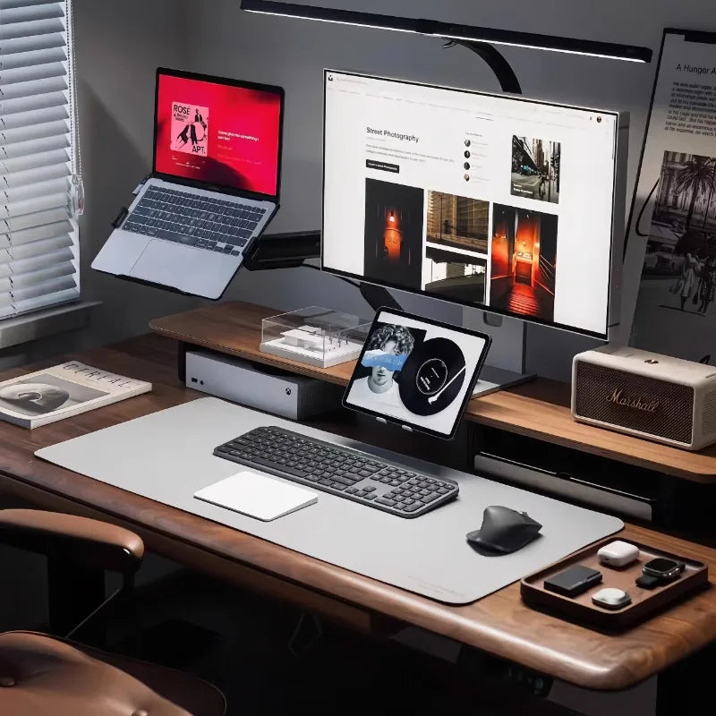 UTORIA Summit Solid Walnut Monitor Riser — view 2