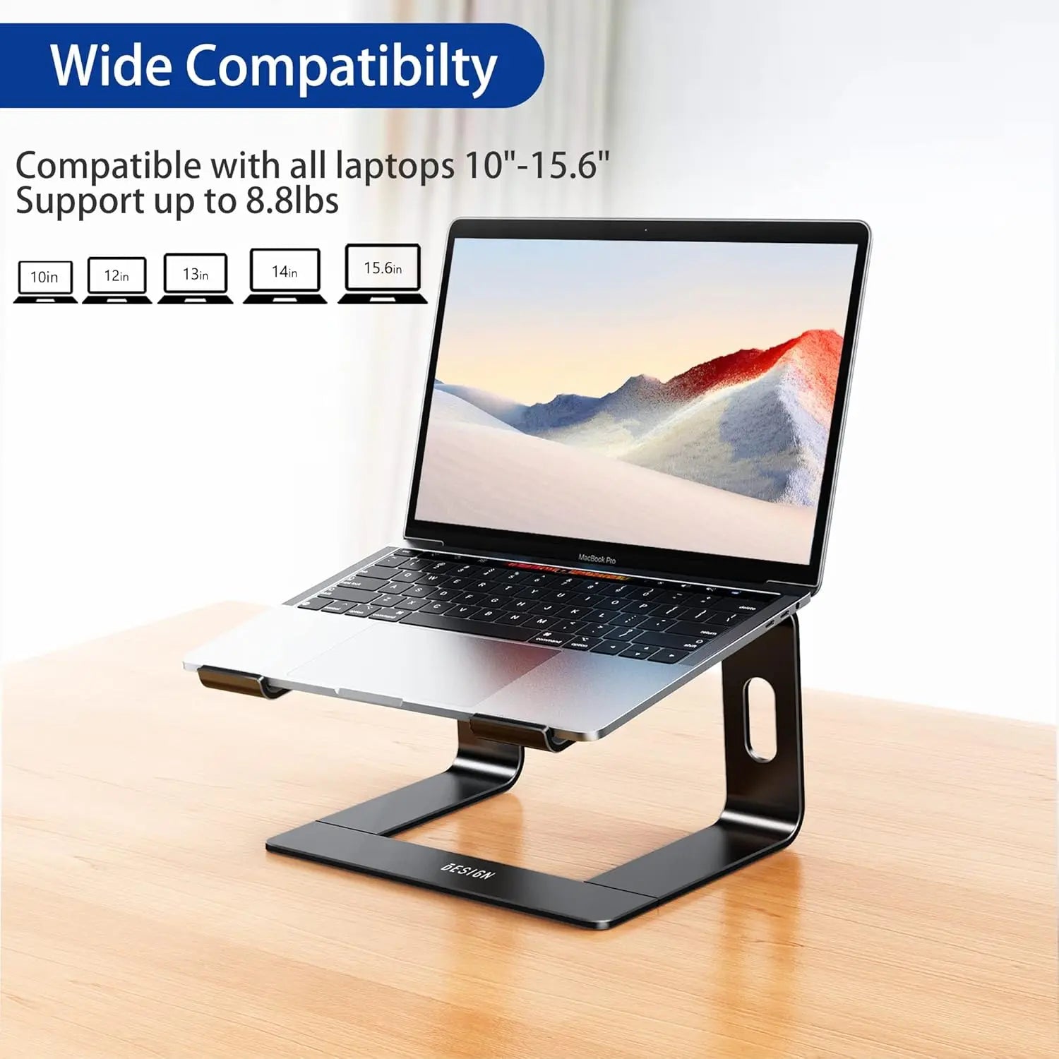 UTORIA Altus Ergonomic Laptop Stand — view 3