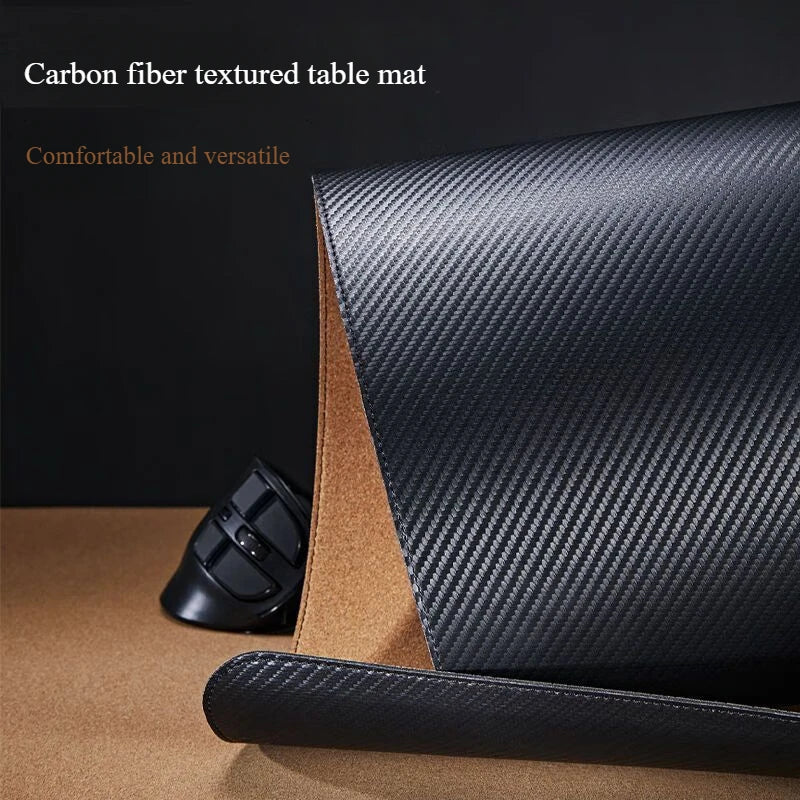 UTORIA Duo Cork & Carbon Reversible Desk Mat — view 4