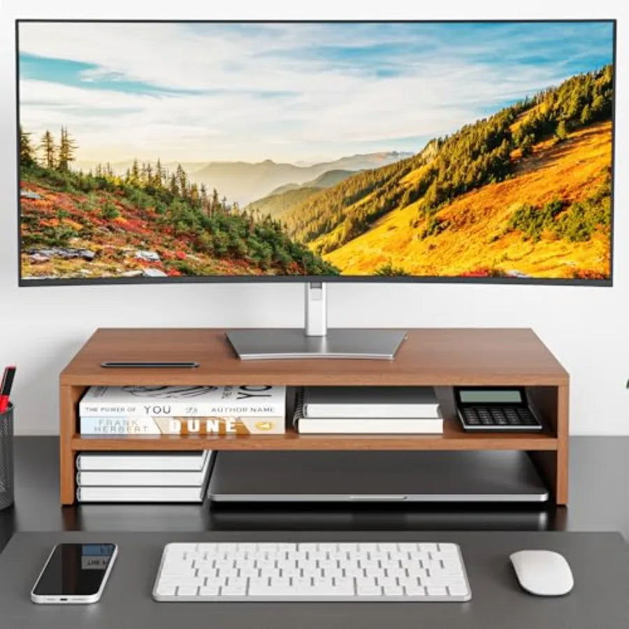UTORIA Terrace Dual-Tier Monitor Riser — view 2