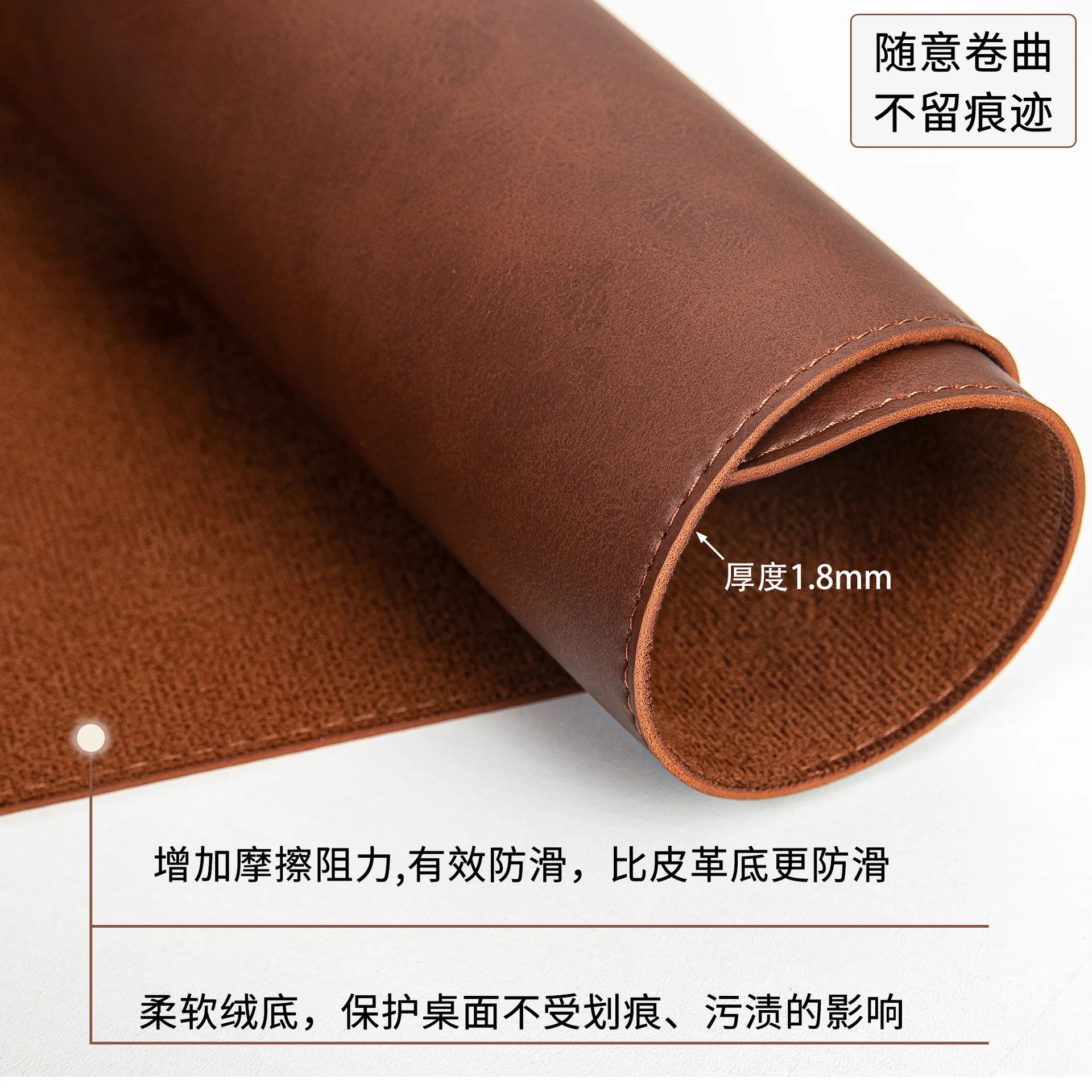 UTORIA Heritage Vegan-Leather Desk Mat — view 4
