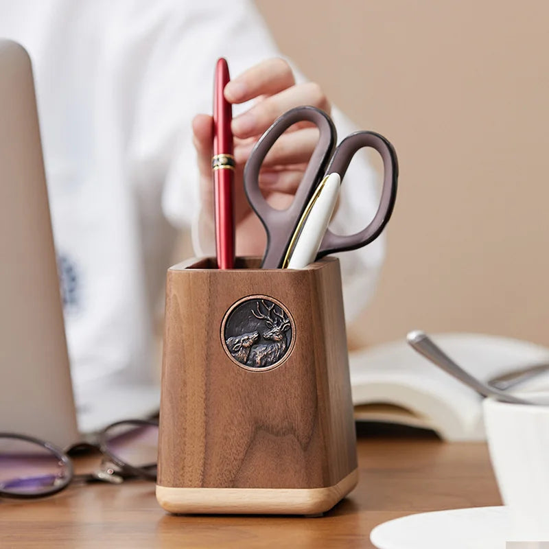 UTORIA Nord Solid Walnut Pen Vessel — view 4